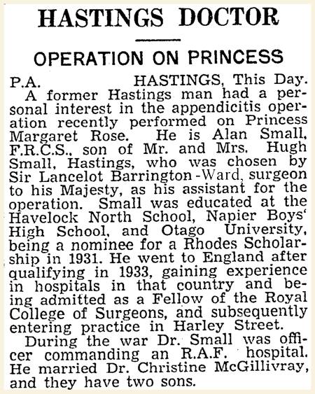 NZ newspaper, 1 December 1945