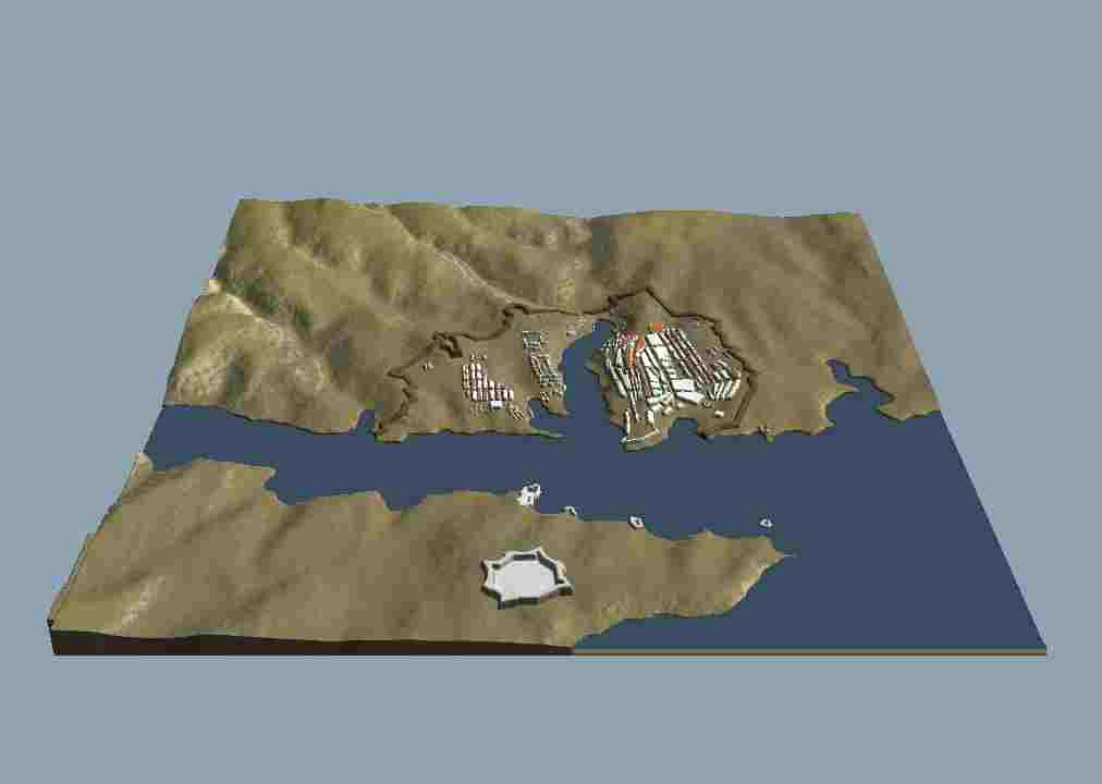 Sebastopol scene from 3DEM